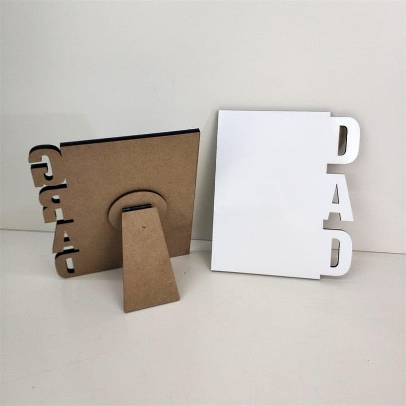 “FOR CRAFTERS ONLY” Blank DAD sublimation blank Frames