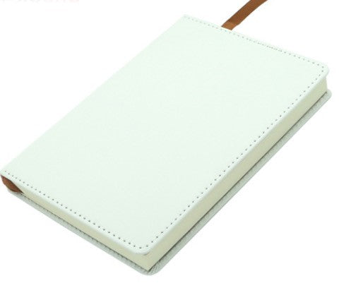 “FOR CRAFTERS ONLY” Blank Sublimation Custom leather notebook cover for travelers
