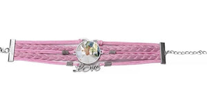 “FOR CRAFTERS ONLY” Sublimation Braided Heart & Infinity Love Bracelets